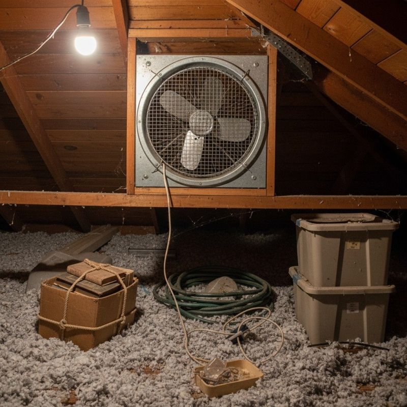 Attic Fan Installation in Provo, UT