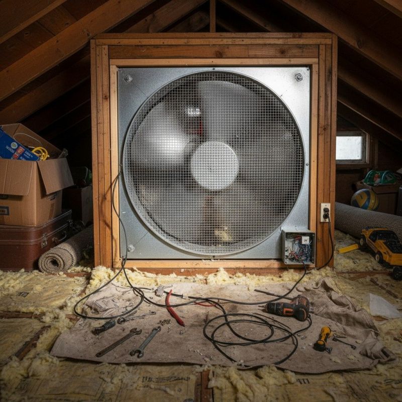 Attic Fan Motor Repair in Alpharetta, GA