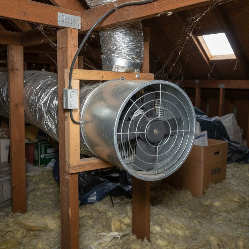 Attic Fan Replacement in Alpharetta, GA