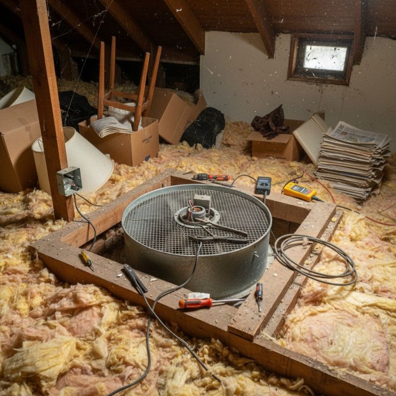 Attic Fan Servicing in Orem, UT