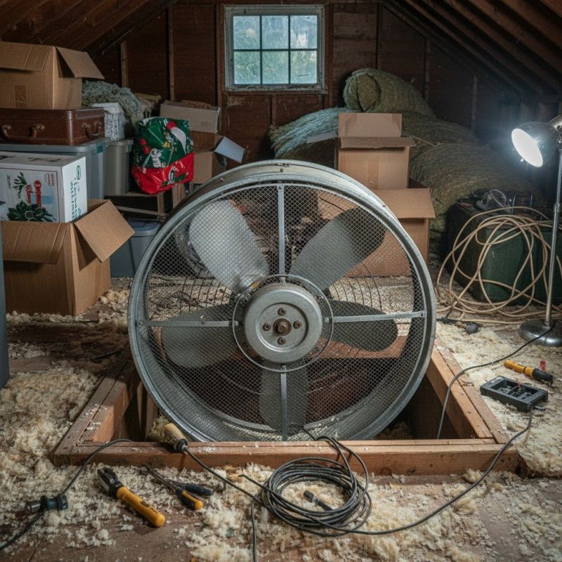 Attic Fan Motor Repair in Orem, UT