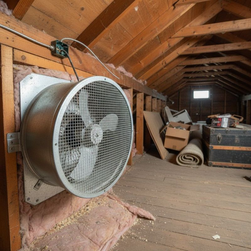 Attic Fan Replacement in Prescott Valley, AZ