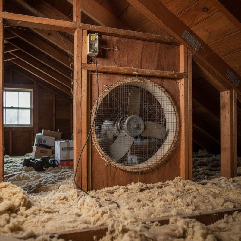 Attic Fan Replacement in Heber City, UT