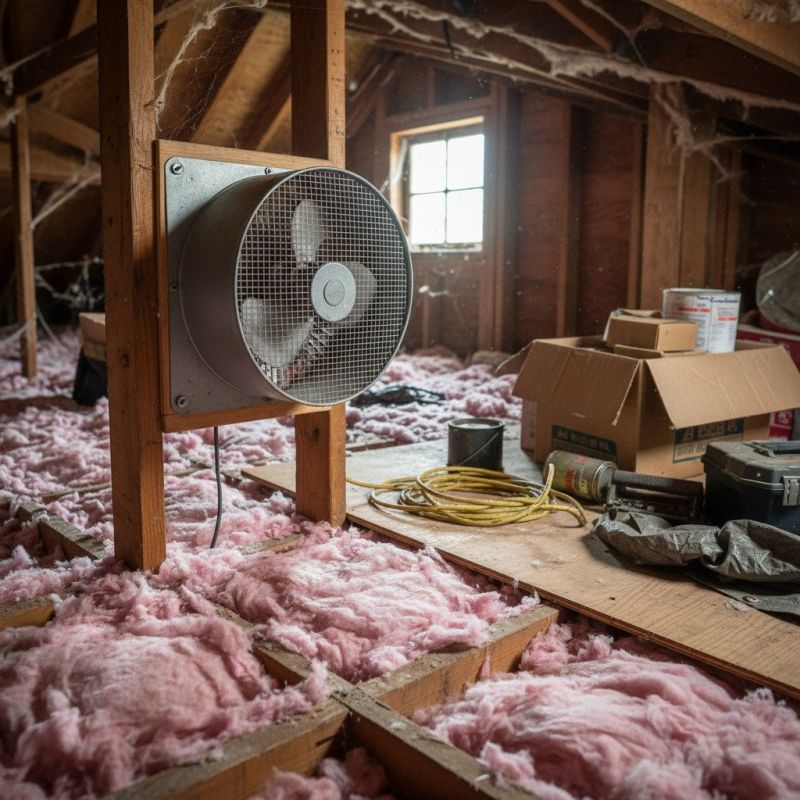 Attic Fan Replacement in Heber City, UT