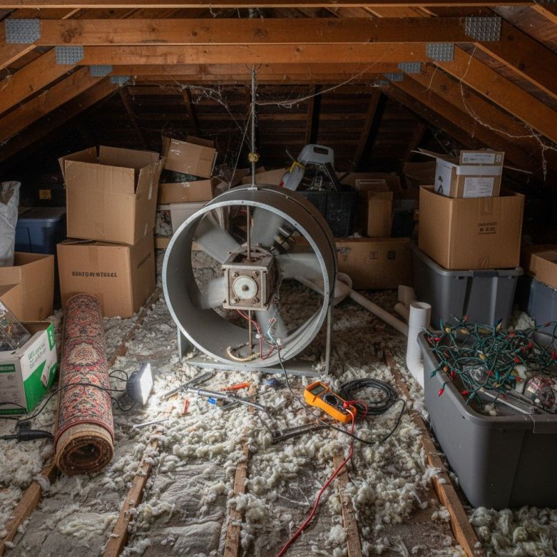 Attic Fan Servicing in Provo, UT