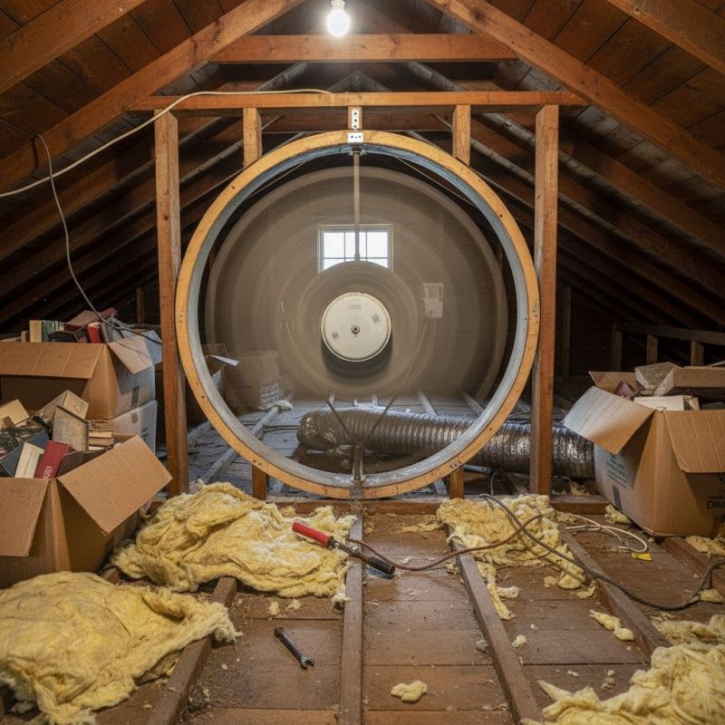 Attic Fan Servicing in Provo, UT