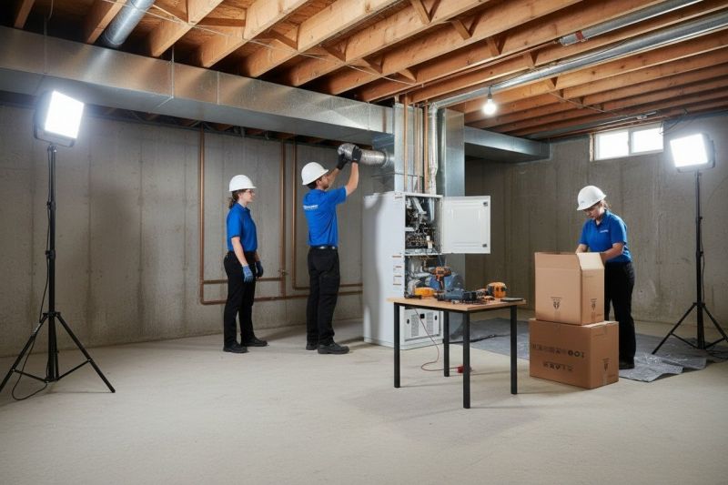 Attic Furnace Installation in Monmouth County, NJ