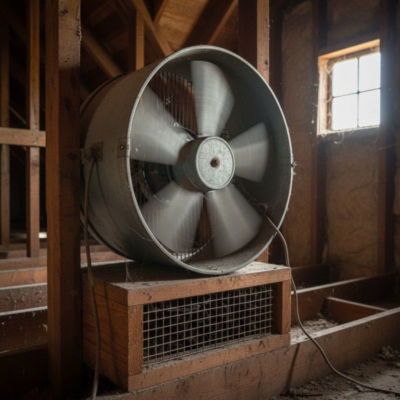 Solar Fan Installation in Alpharetta, GA