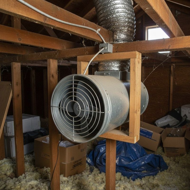 Solar Fan Installation in Prescott Valley, AZ